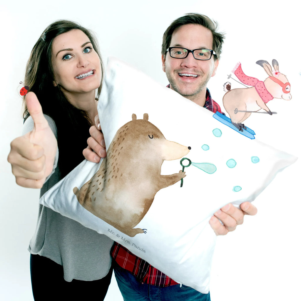 Cushion bear soap bubbles Sofakissen, Zierkissen, Dekokissen 40x40, Kissen 40x40 Waschbar, Kopfkissen 40x40, Kopfkissen, sitzkissen, Dekokissen Sofa, Kissen, Kissenbezug 40x40, Motivkissen, Couchkissen, sofakissen, Kissen 40x40, Kissenhülle, Sofakissen 40x40, Kissenhülle 40x40, Kissenbezüge, Dekokissen, Bär, Teddy, Teddybär, Seifenblasen Bär Lustig Sein Glücklich Traurig Happy