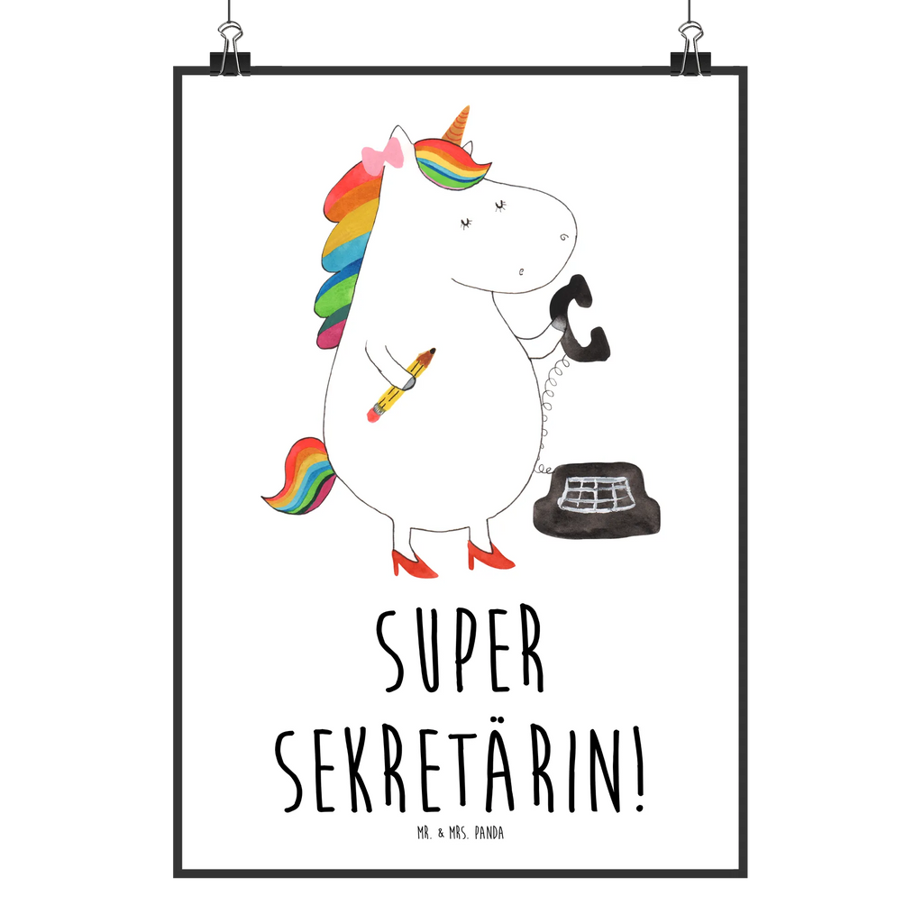Plakat Jednorożec sekretarka wanddeko, typografie poster, Plakat, wanddruck, grafikposter, Wandschmuck, kunstdruck poster, Wanddeko Bild, Posterdruck, Deko Bild, Panda Poster, kunstposter, Designposter, Design Poster, Bild, Kunstdruck, Wandposter, Wandbild, Wanddekoration, Deko Poster, Poster, wandkunst, Mr. & Mrs. Panda Poster, drucke, Unicorn, Einhorn, Einhörner, Einhorn Deko, Steuerbüro, Bürohilfe, Steuerkanzlei, Bürokraft, Rechtsanwältin, Büro, Rechtsanwaltsgehilfin, Sekretärin