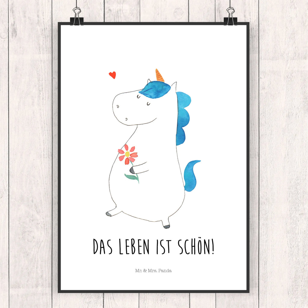 Poster Einhorn Spaziergang drucke, wanddruck, wanddeko, Plakat, Kunstdruck, kunstposter, Wanddekoration, Wanddeko Bild, Posterdruck, Wandbild, kunstdruck poster, Bild für Wand, Wandschmuck, grafikposter, Mr. & Mrs. Panda Poster, kunst für die wand, Designposter, Deko Bild, wandkunst, Bild, Poster, Wandposter, Einhorn Deko, Einhörner, Einhorn, Unicorn, Blumen, Gute Laune, Mutter, Schwester, Glitzer, Motivation, Spaziergang, Freundin, Freude
