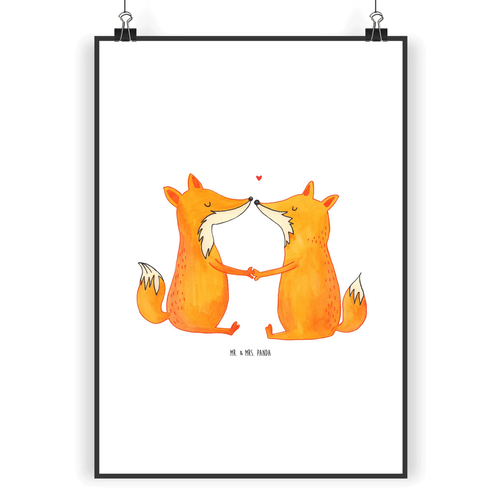 Plakat lisy miłość Bild für Wand, wandkunst, Wandbild, Wandposter, Wanddekoration, Wanddeko Bild, kunstposter, kunstdruck poster, wanddeko, Kunstdruck, Poster, Posterdruck, Deko Bild, Bild, drucke, Designposter, Mr. & Mrs. Panda Poster, kunst für die wand, Wandschmuck, wanddruck, Plakat, grafikposter, Fuchs, Freundin, Ehemann, Füchse, Partner, Verlobte, Ehe, Ehefrau, Fox, Liebesbeweis, Liebespaar, Freund, Liebe, Paar
