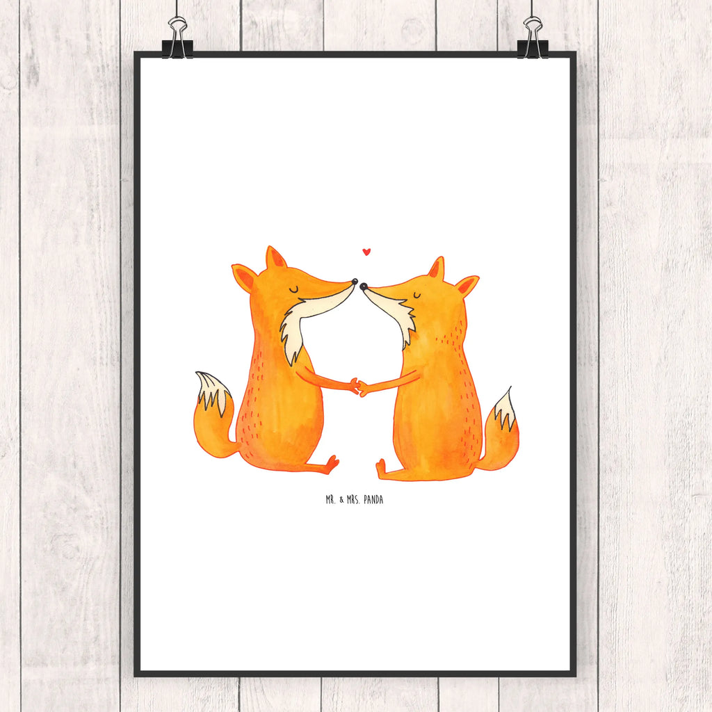 Plakat lisy miłość Bild für Wand, wandkunst, Wandbild, Wandposter, Wanddekoration, Wanddeko Bild, kunstposter, kunstdruck poster, wanddeko, Kunstdruck, Poster, Posterdruck, Deko Bild, Bild, drucke, Designposter, Mr. & Mrs. Panda Poster, kunst für die wand, Wandschmuck, wanddruck, Plakat, grafikposter, Fuchs, Freundin, Ehemann, Füchse, Partner, Verlobte, Ehe, Ehefrau, Fox, Liebesbeweis, Liebespaar, Freund, Liebe, Paar