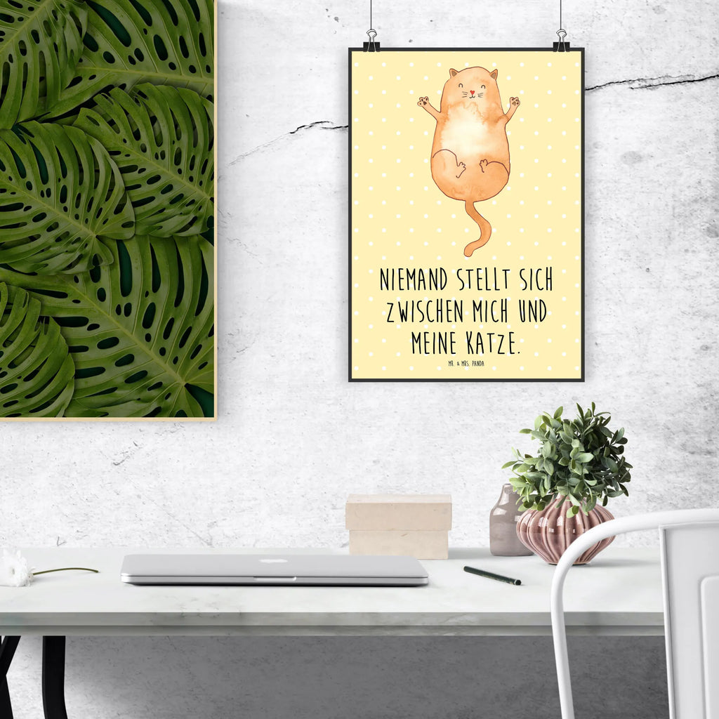 Poster Cat Embrace Designposter, drucke, Wanddekoration, Posterdruck, Bild, kunstdruck poster, Wanddeko Bild, Deko Bild, kunstposter, wandkunst, kunst für die wand, Bild für Wand, Mr. & Mrs. Panda Poster, grafikposter, Wandschmuck, Wandbild, wanddeko, Kunstdruck, Plakat, Wandposter, wanddruck, Poster, Katze, Katzenprodukte, Katzendeko, Katzenaccessoires, Katzensouvenirs, Katzenfan, Katzenfreund, Katzenliebhaberprodukte, Katzenmotive, Katzenmotiv, Katzenartikel, Katzenliebhaber, Beste Freunde, Katzenbesitzerin, Cat, Katzenliebe, Katzen, Cats, Mietze, Freunde, Kater, Liebe, Freundin, Katzenhalter, Haustier, Familie