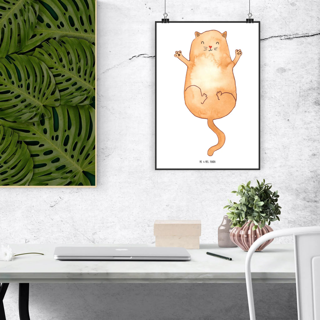 Poster Cat Embrace Designposter, drucke, Wanddekoration, Posterdruck, Bild, kunstdruck poster, Wanddeko Bild, Deko Bild, kunstposter, wandkunst, kunst für die wand, Bild für Wand, Mr. & Mrs. Panda Poster, grafikposter, Wandschmuck, Wandbild, wanddeko, Kunstdruck, Plakat, Wandposter, wanddruck, Poster, Katze, Katzenprodukte, Katzendeko, Katzenaccessoires, Katzensouvenirs, Katzenfan, Katzenfreund, Katzenliebhaberprodukte, Katzenmotive, Katzenmotiv, Katzenartikel, Katzenliebhaber, Beste Freunde, Katzenbesitzerin, Cat, Katzenliebe, Katzen, Cats, Mietze, Freunde, Kater, Liebe, Freundin, Katzenhalter, Haustier, Familie