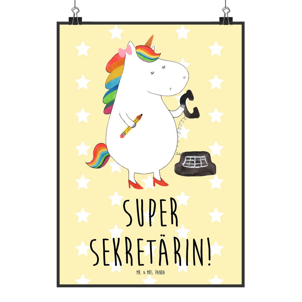 Plakat Jednorożec sekretarka wanddeko, typografie poster, Plakat, wanddruck, grafikposter, Wandschmuck, kunstdruck poster, Wanddeko Bild, Posterdruck, Deko Bild, Panda Poster, kunstposter, Designposter, Design Poster, Bild, Kunstdruck, Wandposter, Wandbild, Wanddekoration, Deko Poster, Poster, wandkunst, Mr. & Mrs. Panda Poster, drucke, Unicorn, Einhorn, Einhörner, Einhorn Deko, Steuerbüro, Bürohilfe, Steuerkanzlei, Bürokraft, Rechtsanwältin, Büro, Rechtsanwaltsgehilfin, Sekretärin