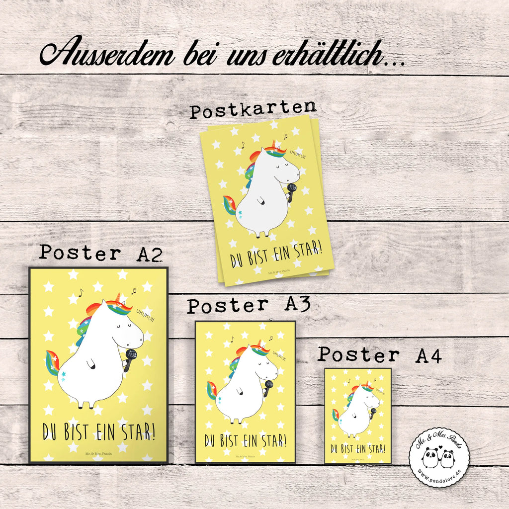 Plakat jednorożec Śpiewak Mr. & Mrs. Panda Poster, wanddeko, Kunstdruck, Plakat, Wandschmuck, Poster, Wandposter, kunst für die wand, Bild für Wand, kunstdruck poster, wanddruck, Bild, Wanddeko Bild, grafikposter, Wanddekoration, Deko Bild, Designposter, Wandbild, Posterdruck, drucke, kunstposter, wandkunst, Einhorn Deko, Einhörner, Einhorn, Unicorn, Party, Geburtstag, Konfetti, Disco, Feier, Sängerin, Fest, Sänger, Glitzer, Freundin