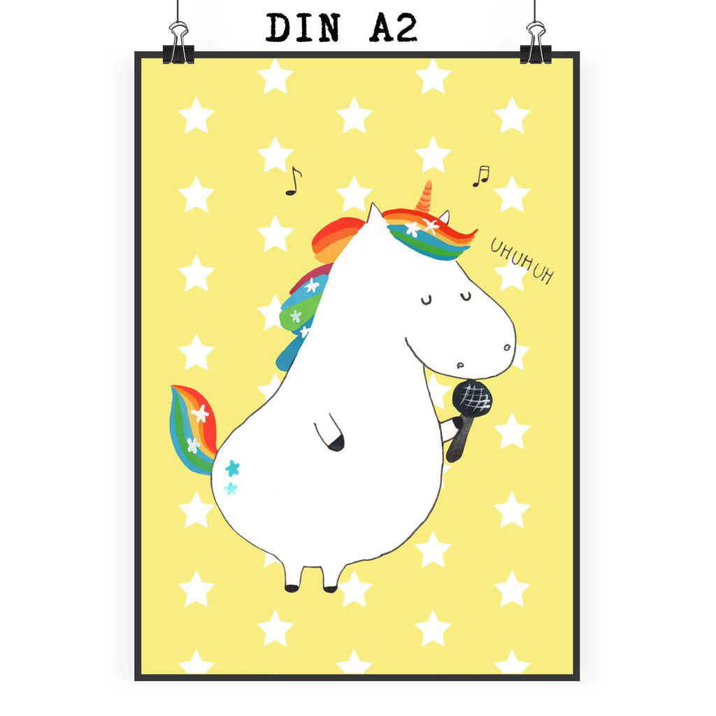 Plakat jednorożec Śpiewak Mr. & Mrs. Panda Poster, wanddeko, Kunstdruck, Plakat, Wandschmuck, Poster, Wandposter, kunst für die wand, Bild für Wand, kunstdruck poster, wanddruck, Bild, Wanddeko Bild, grafikposter, Wanddekoration, Deko Bild, Designposter, Wandbild, Posterdruck, drucke, kunstposter, wandkunst, Einhorn Deko, Einhörner, Einhorn, Unicorn, Party, Geburtstag, Konfetti, Disco, Feier, Sängerin, Fest, Sänger, Glitzer, Freundin