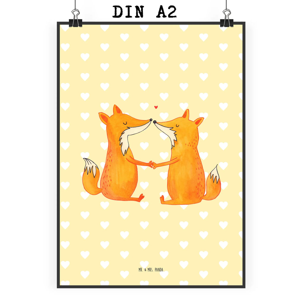 Plakat lisy miłość Bild für Wand, wandkunst, Wandbild, Wandposter, Wanddekoration, Wanddeko Bild, kunstposter, kunstdruck poster, wanddeko, Kunstdruck, Poster, Posterdruck, Deko Bild, Bild, drucke, Designposter, Mr. & Mrs. Panda Poster, kunst für die wand, Wandschmuck, wanddruck, Plakat, grafikposter, Fuchs, Freundin, Ehemann, Füchse, Partner, Verlobte, Ehe, Ehefrau, Fox, Liebesbeweis, Liebespaar, Freund, Liebe, Paar