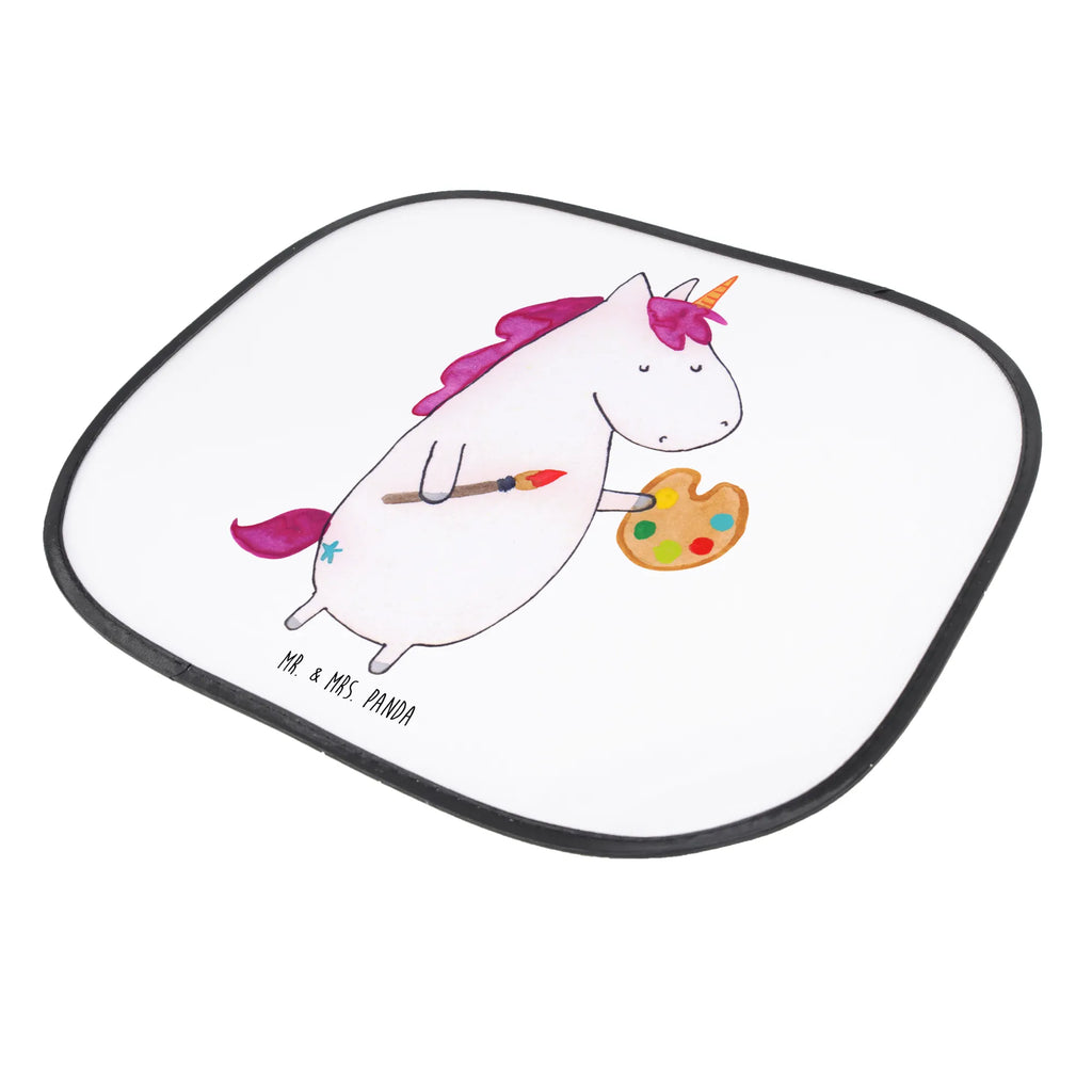 Osłona przeciwsłoneczna do samochodu Jednorożec Artysta Jednorożec, jednorożce, dekoracje jednorożca, jednorożec