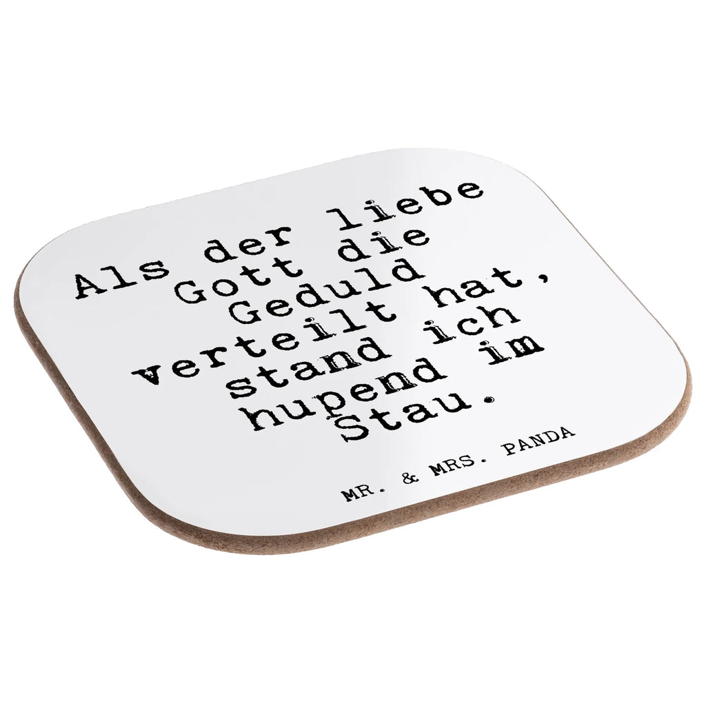 Square coaster Als der liebe Gott... presents, gifts, breakfast, glass coasters, party, gift, Coasters, saying, sayings, funny, wisdom, quotes, Glizzer Spell Proverbs Wisdom Quotes Funny Wisdom Words