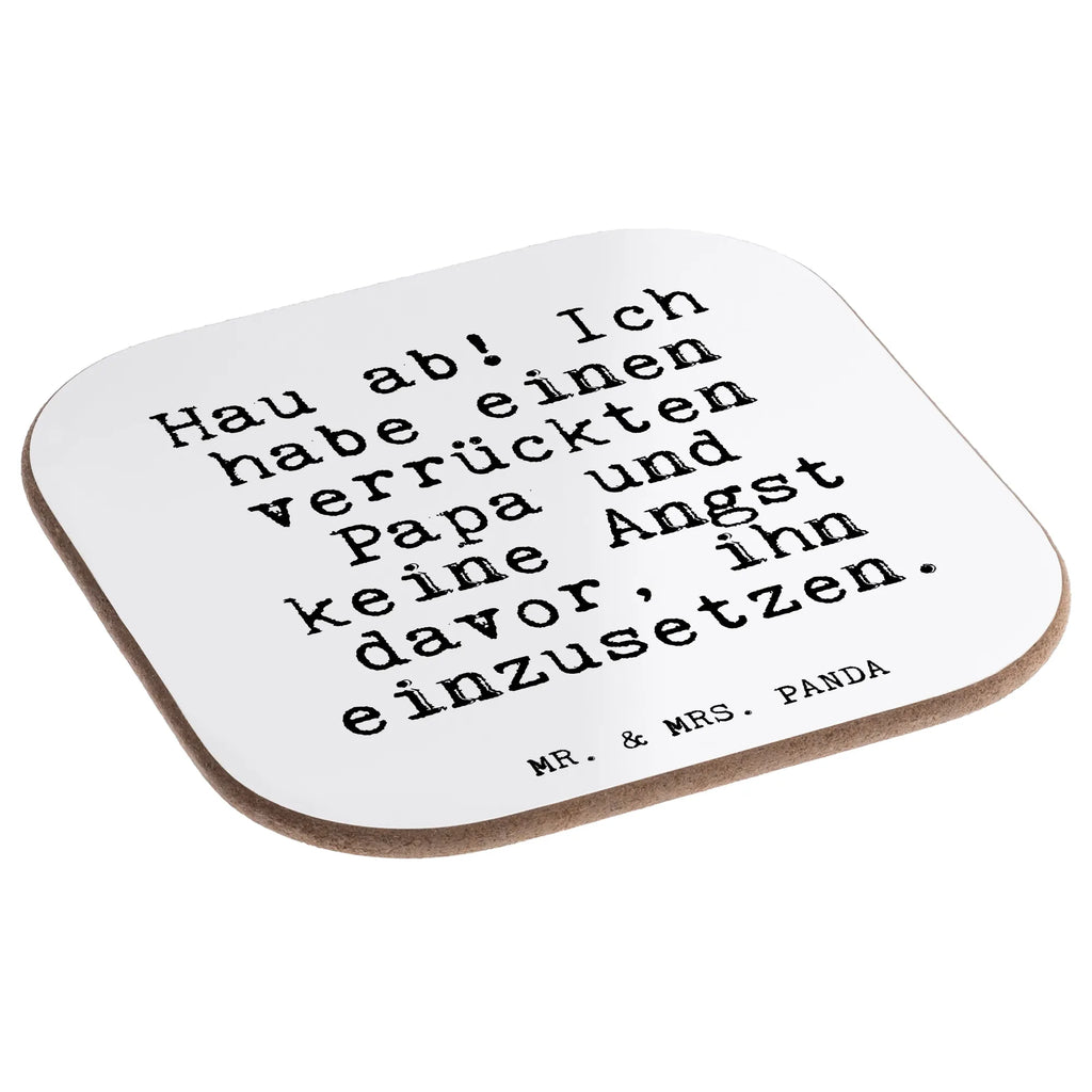 Square coaster Hau ab! Ich habe... gifts, glass coasters, Coasters, gift, presents, breakfast, party, saying, sayings, funny, wisdom, quotes, Glizzer Spell Proverbs Wisdom Quotes Funny Wisdom Words