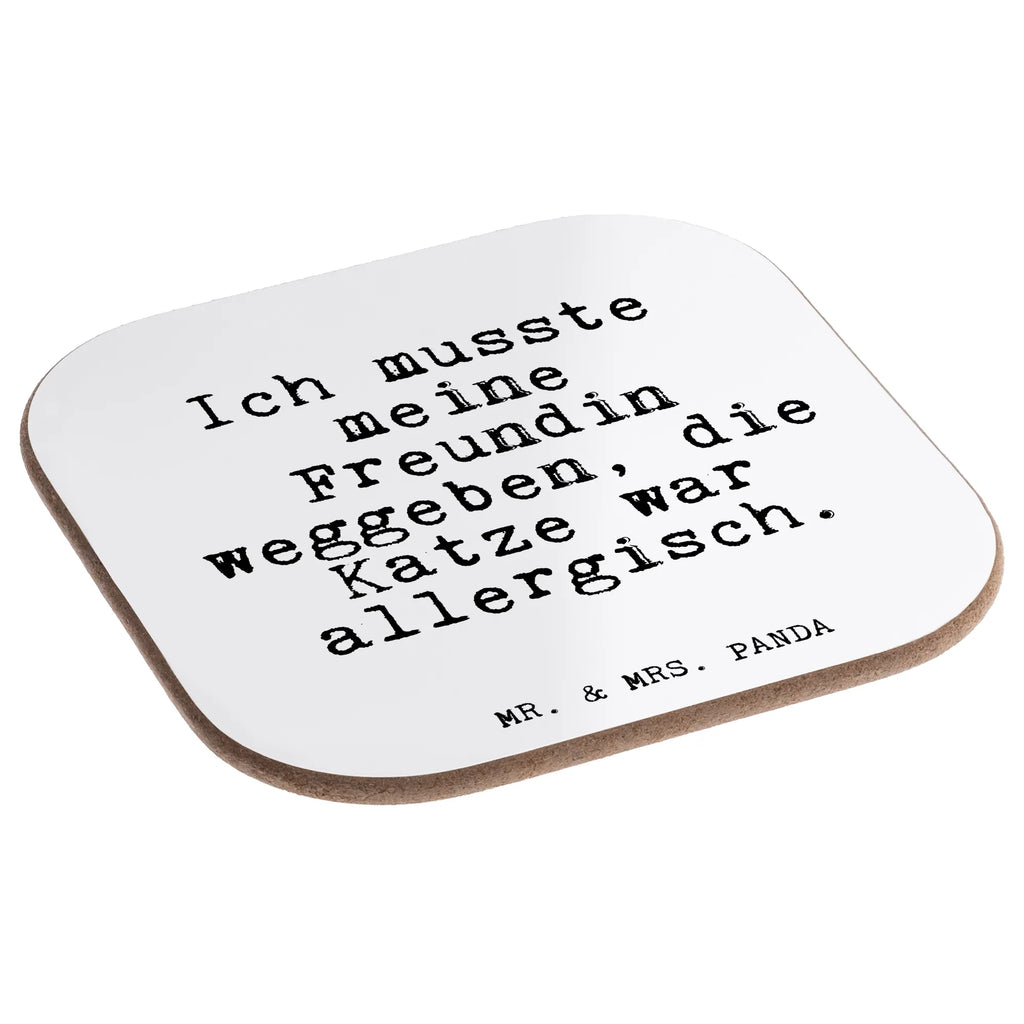 Square coaster Ich musste meine Freundin... Coasters, presents, gift, gifts, breakfast, party, glass coasters, saying, sayings, funny, wisdom, quotes, Glizzer Spell Proverbs Wisdom Quotes Funny Wisdom Words