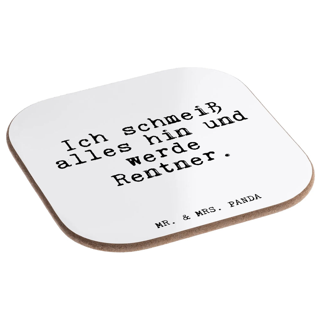 Podkładka Ich schmeiß alles hin... Przysłowie, przysłowia, zabawne przysłowia, mądrości, cytaty, prezenty z przysłowiami