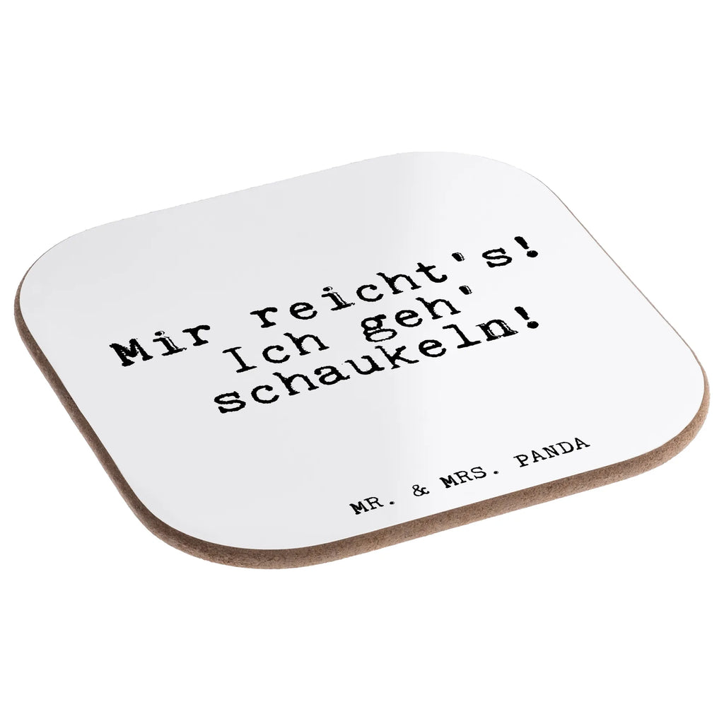 Podkładka Mir reicht's! Ich geh'... Przysłowie, przysłowia, zabawne przysłowia, mądrości, cytaty, prezenty z przysłowiami