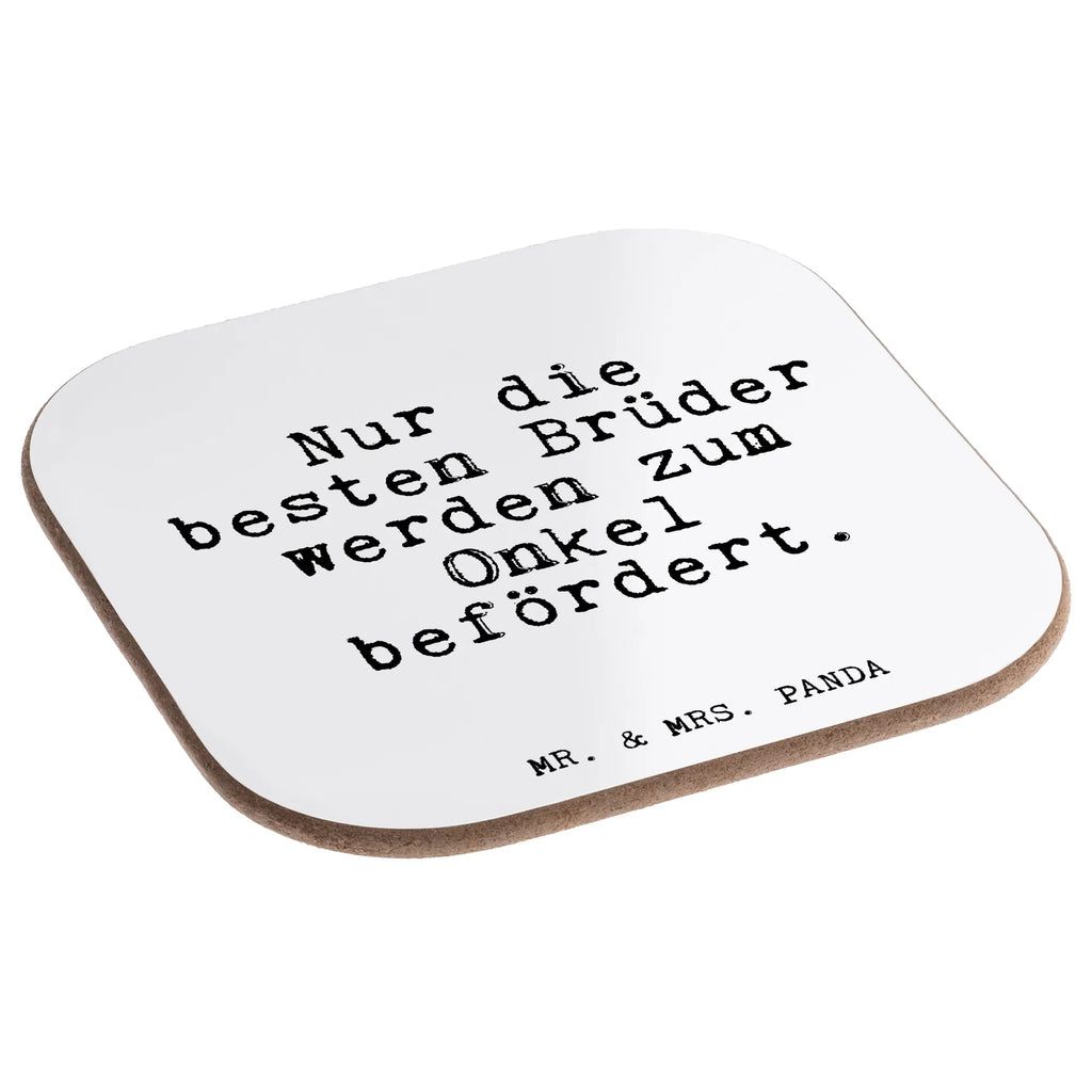 Square coaster Nur die besten Brüder... glass coasters, Coasters, gift, breakfast, party, presents, gifts, saying, sayings, funny, wisdom, quotes, Glizzer Spell Proverbs Wisdom Quotes Funny Wisdom Words