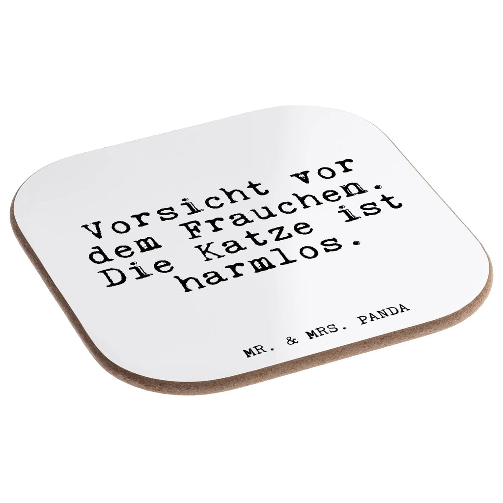 Square coaster Vorsicht vor dem Frauchen.... Coasters, breakfast, party, presents, gifts, glass coasters, gift, saying, sayings, funny, wisdom, quotes, Glizzer Spell Proverbs Wisdom Quotes Funny Wisdom Words