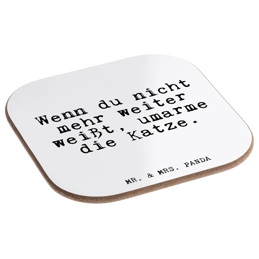 Square coaster Wenn du nicht mehr... gift, presents, party, gifts, glass coasters, Coasters, breakfast, saying, sayings, funny, wisdom, quotes, Glizzer Spell Proverbs Wisdom Quotes Funny Wisdom Words