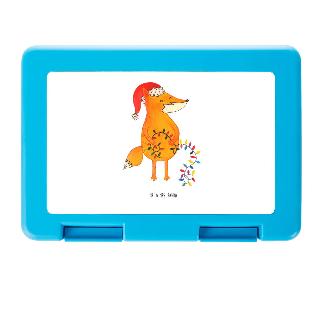 Pudełko na kanapki lis Boże Narodzenie Brotbox, Snackbox, Lunch box, Butterbrotdose, Brotzeitbox, Winter, Weihnachten, Weihnachtsdeko, Nikolaus, Advent, Heiligabend, Wintermotiv, Fuchs, Füchse, Spruch schön, Geschenk Weihnachten, Weihnachtsmann, Weihnachtszeit