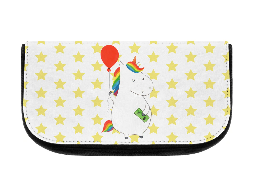 Cosmetics bag unicorn balloon Mudflap case, Cosmetics, Bag, Sludge bag, Toilet bag, Make-up bag, Cosmetic bag, Wallet, unicorn, unicorns, lifelong, saying, money, fun, gift, girlfriend, funny, balloon, joy