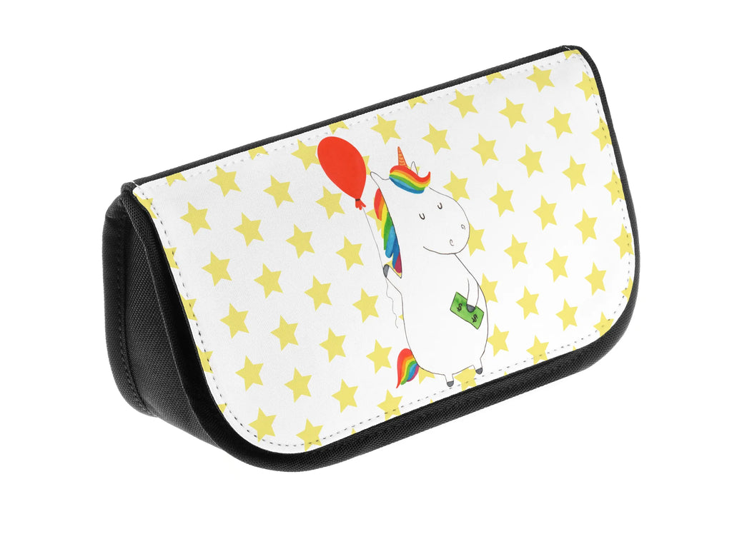 Cosmetics bag unicorn balloon Mudflap case, Cosmetics, Bag, Sludge bag, Toilet bag, Make-up bag, Cosmetic bag, Wallet, unicorn, unicorns, lifelong, saying, money, fun, gift, girlfriend, funny, balloon, joy