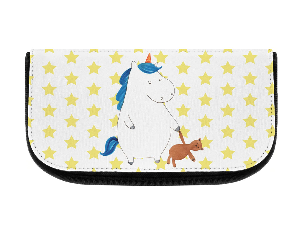 Cosmetics bag unicorn teddy Wallet, Cosmetics, Toilet bag, Sludge bag, Cosmetic bag, Make-up bag, Mudflap case, Bag, unicorn, unicorns, single life, sleep, sweet, single, girlfriend, bed, Unicorn, good night, child present, dreaming, child gift