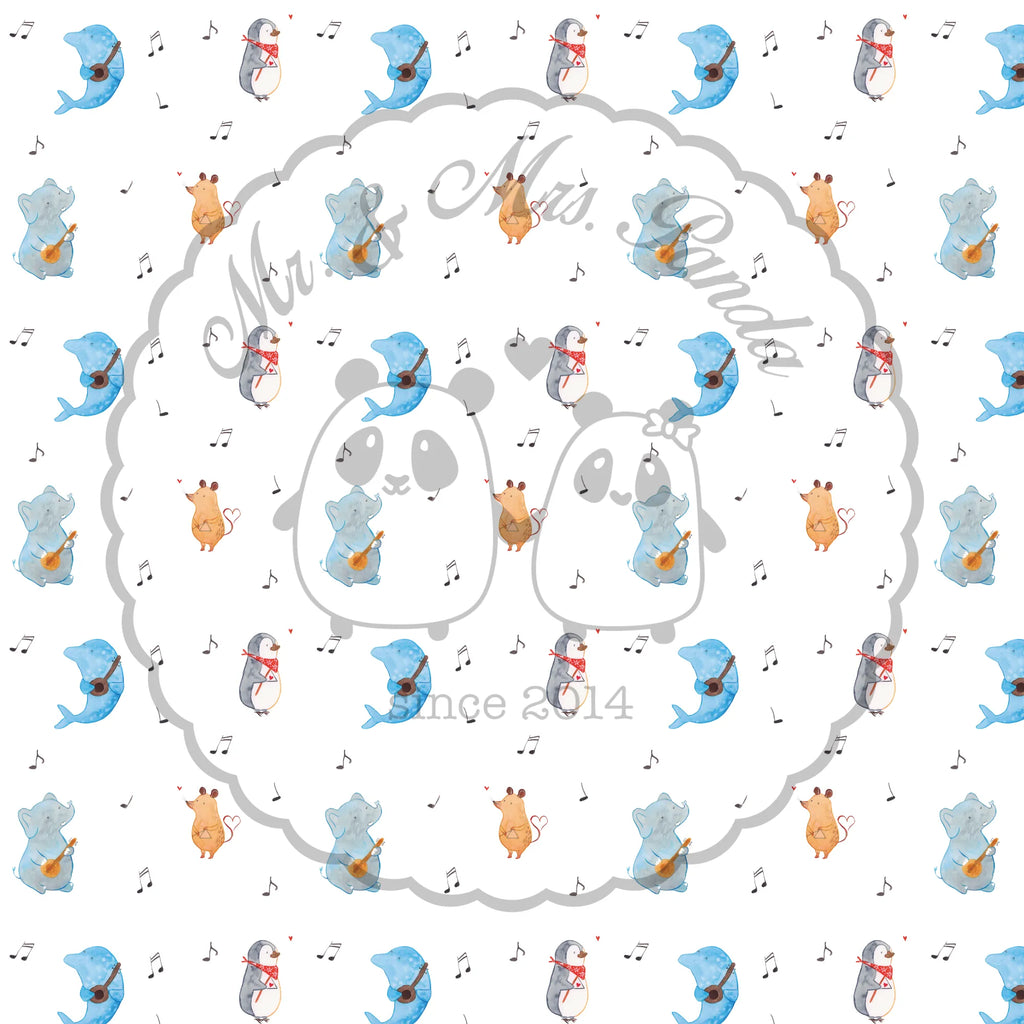 Bandana Big Band Muster Bandana kaufen, Kopftuch, Multifunktionstuch, Halstuch, Design Bandana, Bandana Tuch, Bandana, Sportbandana, Sport Bandana, Tiermotive, Gute Laune, lustige Sprüche, Tiere, Musik, Delfin, Pinguin, Elefant, Maus, Gitarre, Band, Hund, Triangel, Musikanten