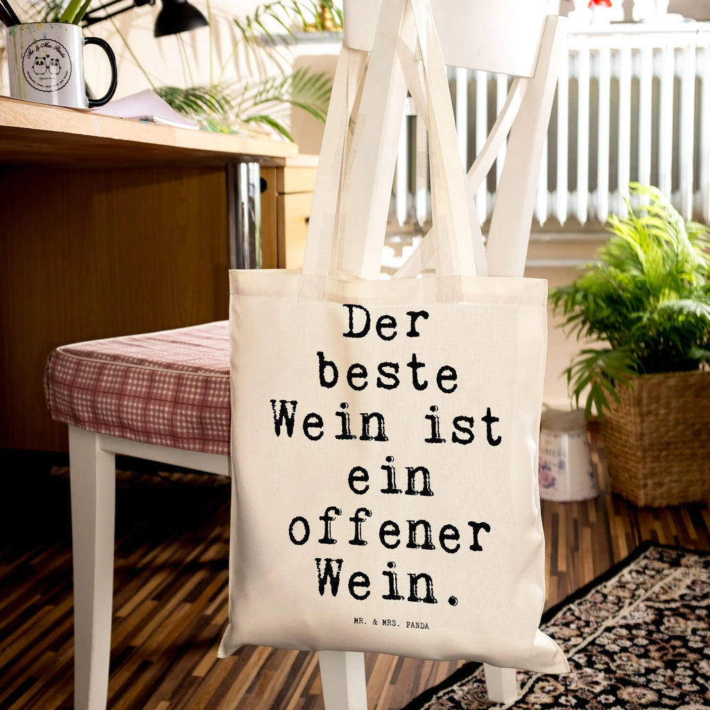 Tote bag Der beste Wein ist... Laptoptasche, Badetasche, Jutebeutel, Einkaufstasche, Beuteltasche, Shopper, Tasche, Strandtasche, Schultertasche, Tragetasche, Beutel, Stofftasche, Jutetasche, Stoffbeutel, Einkaufstüte, Umhängetasche, Spruch, Sprüche, lustige Sprüche, Weisheiten, Zitate, Spruch Geschenke, Spruch Sprüche Weisheiten Zitate Lustig Weisheit Worte