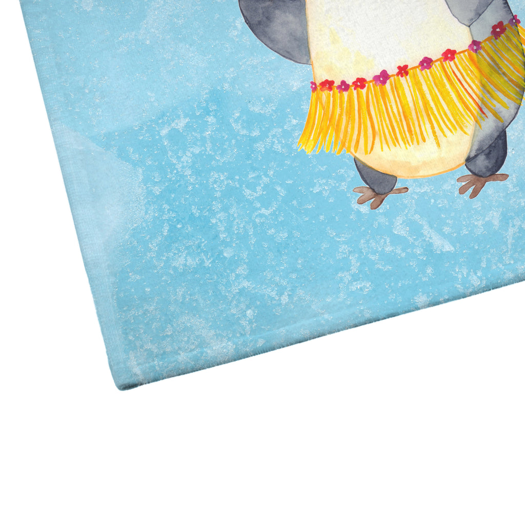 Handtuch Pinguin Kokosnuss Handtuch, Badehandtuch, Badezimmer, Handtücher, groß, Kinder, Baby, Pinguin, Aloha, Hawaii, Urlaub, Kokosnuss, Pinguine