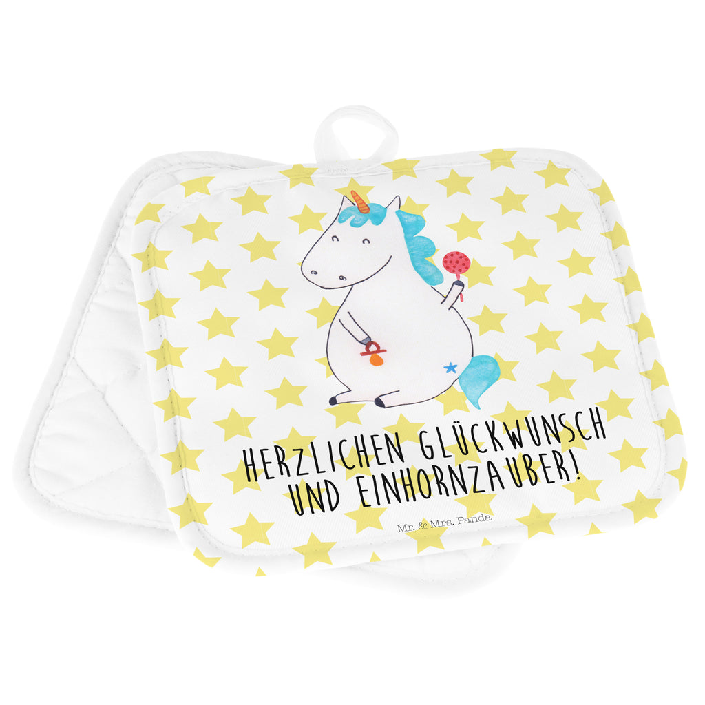 2er Set Topflappen  Einhorn Baby Schöne Topflappen, Topfhandschuh, Topflappen mit Spruch, Ofenhandschuh, Topflappen 2er Set, Topflappenset, Topfhandschuhe, Topflappen Set, Topflappen lustig, Topfuntersetzer, Topflappen, Ofenhandschuhe, Einhorn, Einhörner, Einhorn Deko, Unicorn, erstes Kind, Schnuller, Eltern, Geburt, Mutter, Kind, Party, Nachwuchs, Babyglück, Geburtstag, Baby