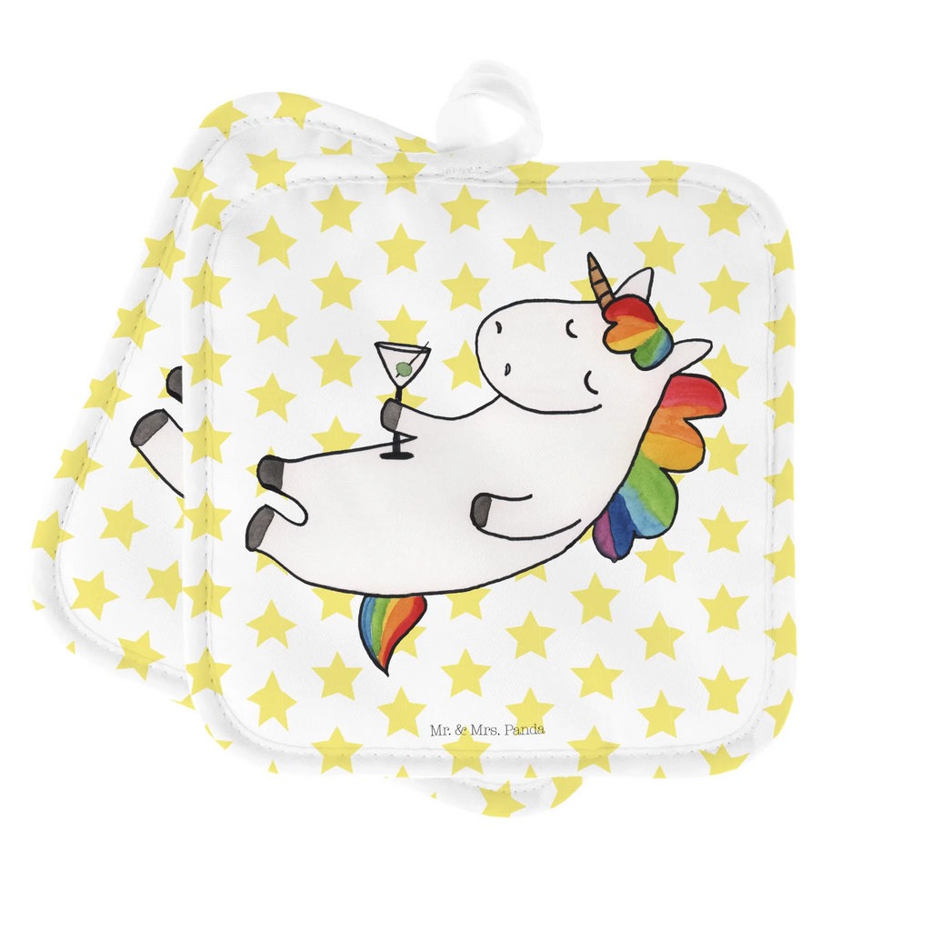 2er Set Topflappen  Einhorn Cocktail Ofenhandschuh, Topfhandschuh, Topfuntersetzer, Topfhandschuhe, Ofenhandschuhe, Schöne Topflappen, Topflappen mit Spruch, Topflappen, Topflappen 2er Set, Topflappen Set, Topflappen lustig, Topflappenset, Einhorn, Einhörner, Einhorn Deko, Unicorn, Freundin, Party, Geburtstag, Sekt, Cuba Libre, Caipirinha, lustig, Glitzer, Rum, Spruch, Spaß, Feiern, witzig
