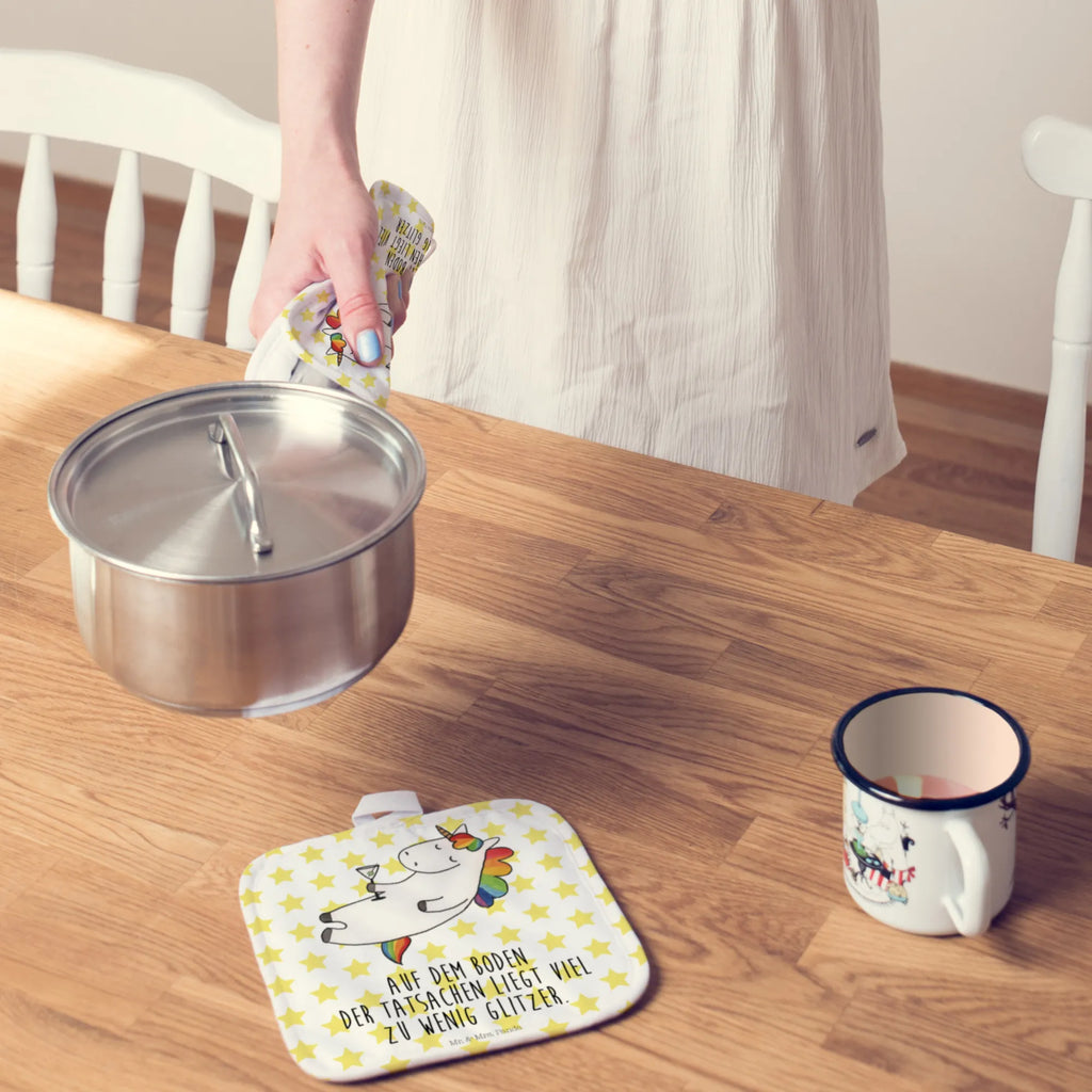 2er Set Topflappen  Einhorn Cocktail Ofenhandschuh, Topfhandschuh, Topfuntersetzer, Topfhandschuhe, Ofenhandschuhe, Schöne Topflappen, Topflappen mit Spruch, Topflappen, Topflappen 2er Set, Topflappen Set, Topflappen lustig, Topflappenset, Einhorn, Einhörner, Einhorn Deko, Unicorn, Freundin, Party, Geburtstag, Sekt, Cuba Libre, Caipirinha, lustig, Glitzer, Rum, Spruch, Spaß, Feiern, witzig