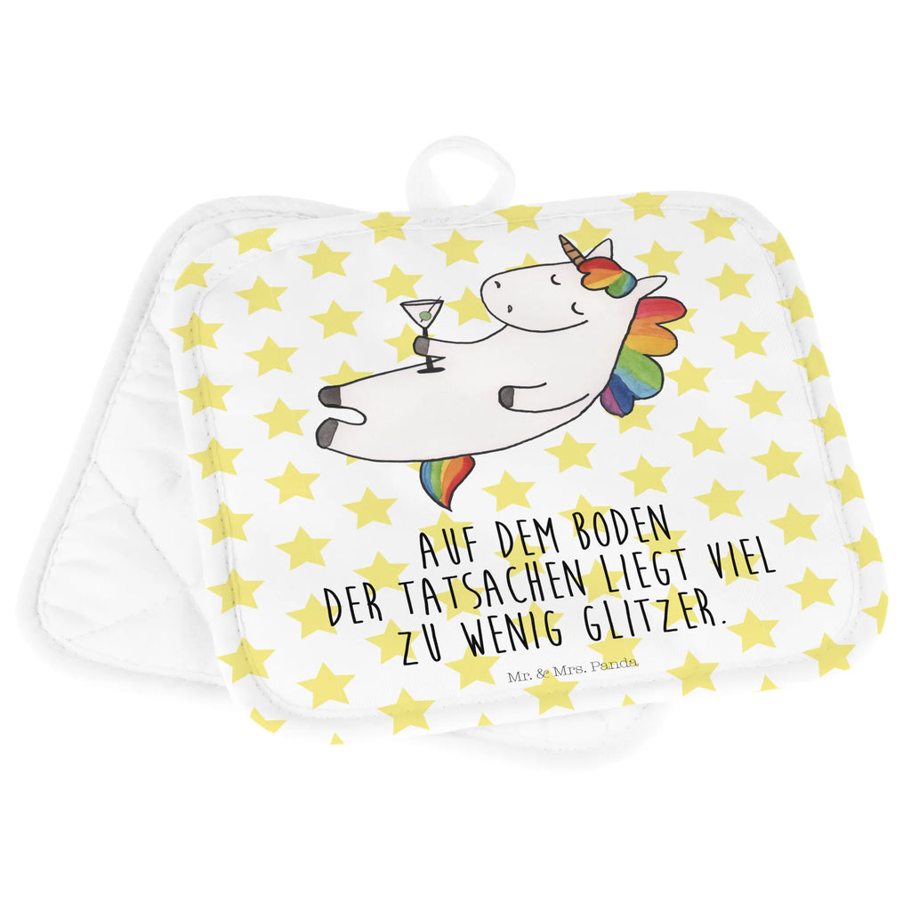 2er Set Topflappen  Einhorn Cocktail Ofenhandschuh, Topfhandschuh, Topfuntersetzer, Topfhandschuhe, Ofenhandschuhe, Schöne Topflappen, Topflappen mit Spruch, Topflappen, Topflappen 2er Set, Topflappen Set, Topflappen lustig, Topflappenset, Einhorn, Einhörner, Einhorn Deko, Unicorn, Freundin, Party, Geburtstag, Sekt, Cuba Libre, Caipirinha, lustig, Glitzer, Rum, Spruch, Spaß, Feiern, witzig