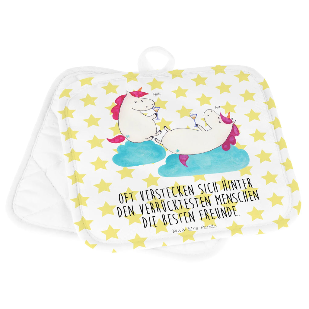 2er Set Topflappen  Einhörner Sekt Topfhandschuh, Topfuntersetzer, Ofenhandschuh, Ofenhandschuhe, Topflappenset, Schöne Topflappen, Topflappen 2er Set, Topflappen mit Spruch, Topflappen lustig, Topflappen Set, Topfhandschuhe, Topflappen, Einhorn, Einhörner, Einhorn Deko, Unicorn, Party, Spaß, Sekt, Korken, Beste, Anstoßen, BFF, Freundin, Freundinnen, Mädelsabend