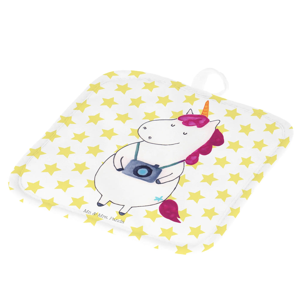 2-elementowy zestaw podkładek pod garnki Jednorożec fotograf Jednorożec, jednorożce, dekoracje jednorożca, jednorożec