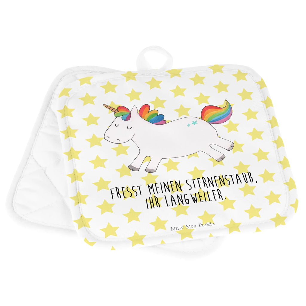 2er Set Topflappen  Einhorn Happy Topflappen Set, Topfuntersetzer, Topflappen mit Spruch, Topflappen lustig, Topfhandschuh, Ofenhandschuh, Schöne Topflappen, Topflappen 2er Set, Topflappenset, Topflappen, Ofenhandschuhe, Topfhandschuhe, Einhorn, Einhörner, Einhorn Deko, Unicorn, fröhlich, glücklich, witzig, Lächeln, Spaß, spannend, Lebensfreude, Lachen, Freude