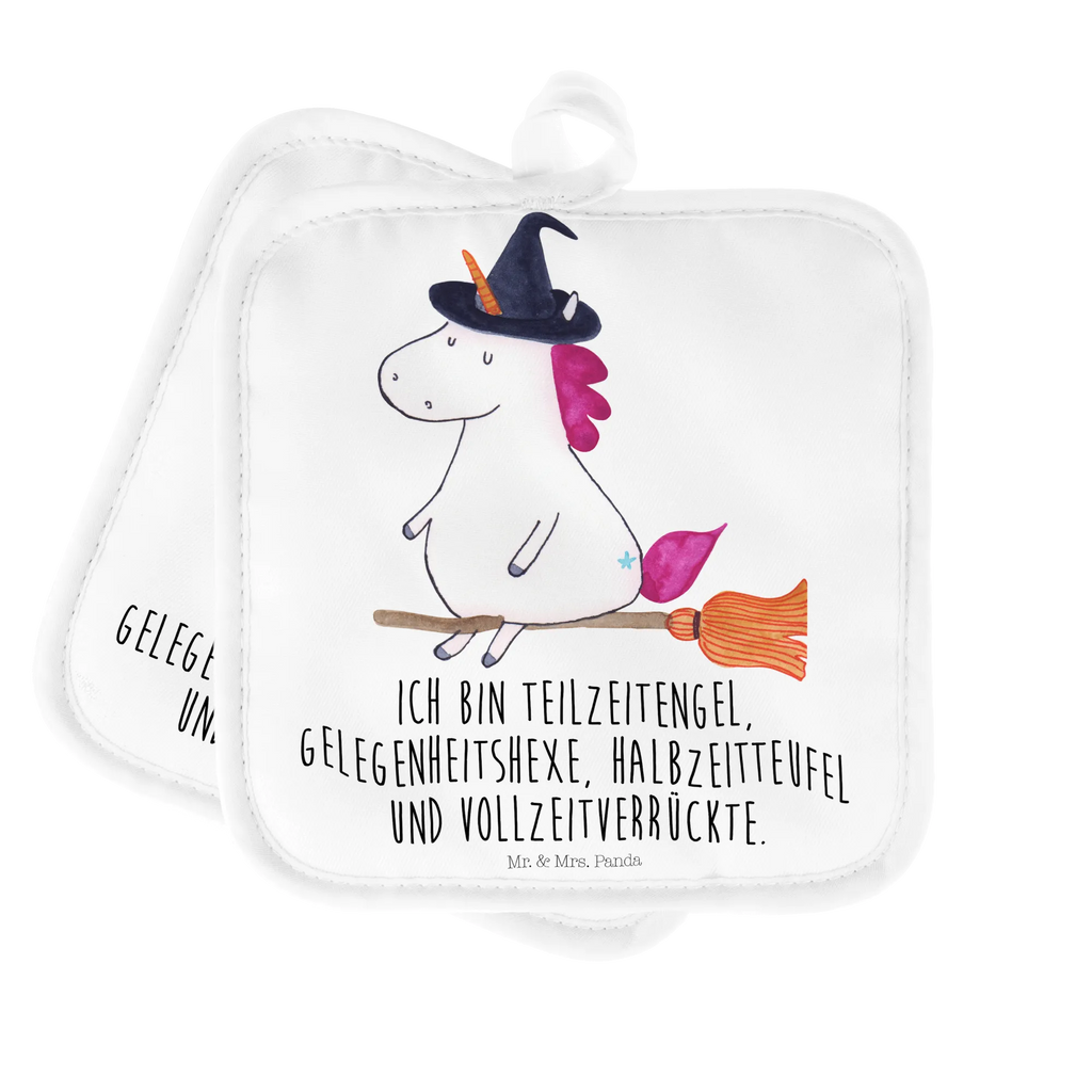 2er Set Topflappen  Einhorn Hexe Topflappen, Topflappen 2er Set, Topflappenset, Topfhandschuhe, topfhalter, Topflappen Set, 2er Set Topflappen, Topfuntersetzer, Einhörner, Einhorn Deko, Unicorn, Einhorn, Ehefrau, Engel, Teufel, Frau, Leben, Zicke, Hexe, Verrückte, Freundin