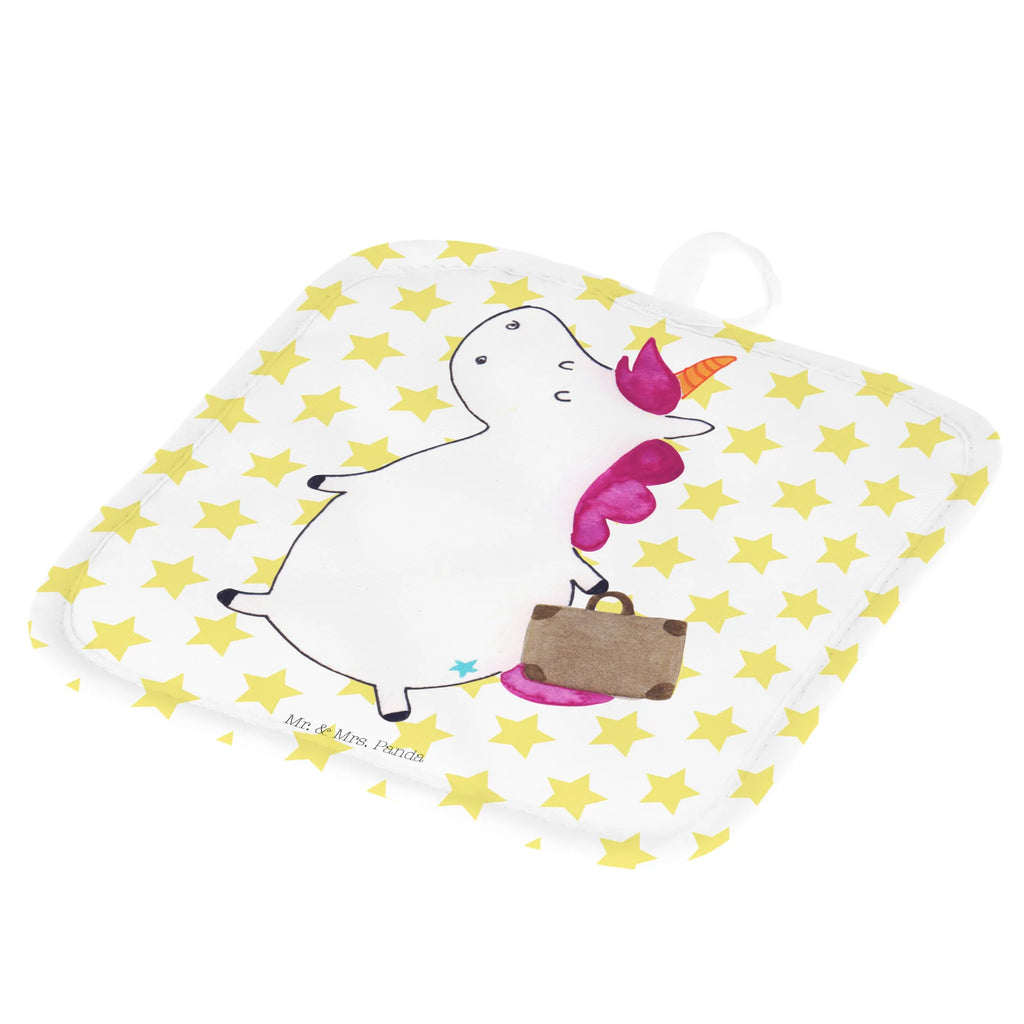2er Set Topflappen  Einhorn Koffer Topflappen lustig, Topflappen mit Spruch, Topflappenset, Schöne Topflappen, Topflappen, Topflappen 2er Set, Topflappen Set, Topfuntersetzer, Ofenhandschuhe, Ofenhandschuh, Topfhandschuh, Topfhandschuhe, Einhorn, Einhörner, Einhorn Deko, Unicorn, Gepäck, lustig, Reise, Abenteuer, witzig, Kind, Koffer, Verreisen, unicorn, albern, Spaß, Erwachsen