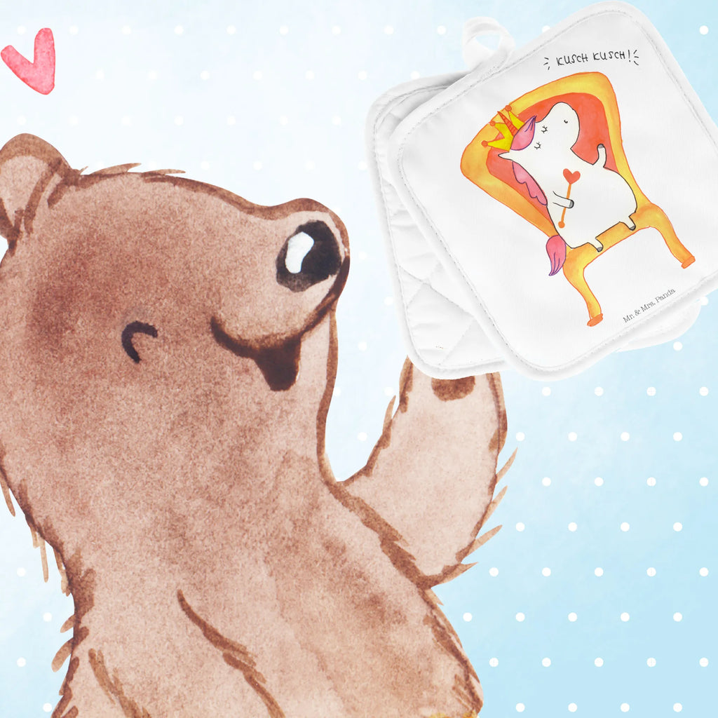 2er Set Topflappen  Einhorn König topfhalter, 2er Set Topflappen, Topfuntersetzer, Topfhandschuhe, Topflappen 2er Set, Topflappenset, Topflappen Set, Topflappen, Einhörner, Einhorn Deko, Unicorn, Einhorn, Bundeskanzler, König, Kaiser, Herrscher, Krone, Präsident, Prinzessin