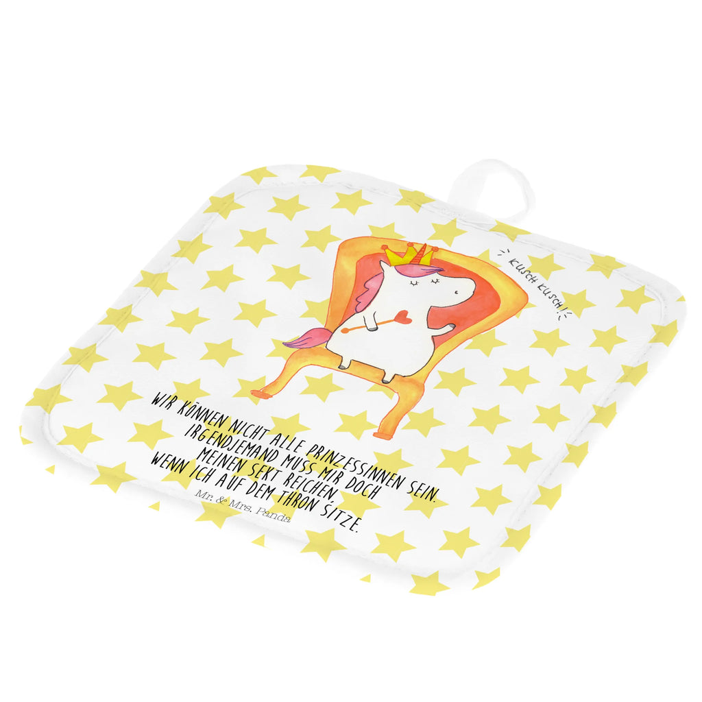 2er Set Topflappen  Einhorn König topfhalter, 2er Set Topflappen, Topfuntersetzer, Topfhandschuhe, Topflappen 2er Set, Topflappenset, Topflappen Set, Topflappen, Einhörner, Einhorn Deko, Unicorn, Einhorn, Bundeskanzler, König, Kaiser, Herrscher, Krone, Präsident, Prinzessin