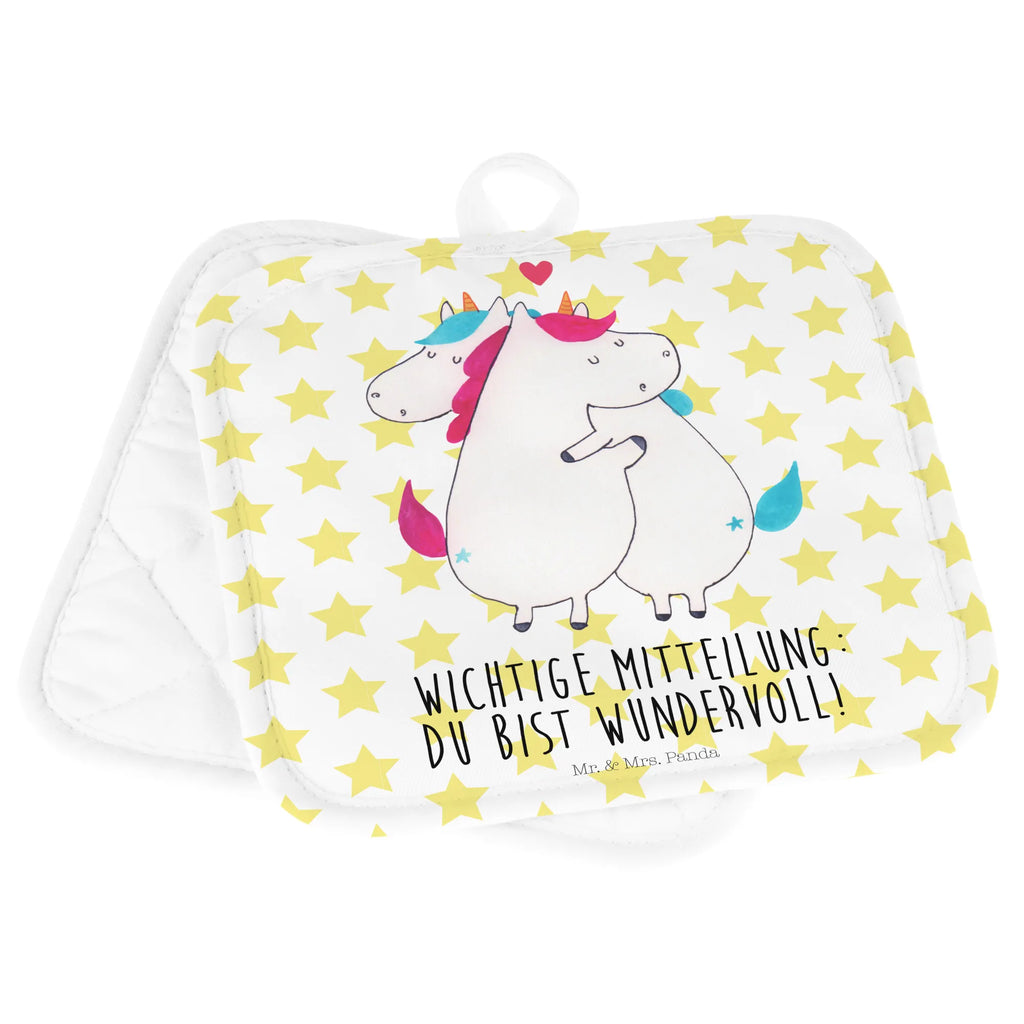 2-elementowy zestaw podkładek pod garnki jednorożec Wiadomość topfhalter, Topflappenset, 2er Set Topflappen, Topfuntersetzer, Topfhandschuhe, Topflappen Set, Topflappen, Topflappen 2er Set, Einhörner, Einhorn Deko, Unicorn, Einhorn, Geschenk, Lustig, Spruch, Liebe, Ehe, Witzig, Valentinstag, Valentine, Partner