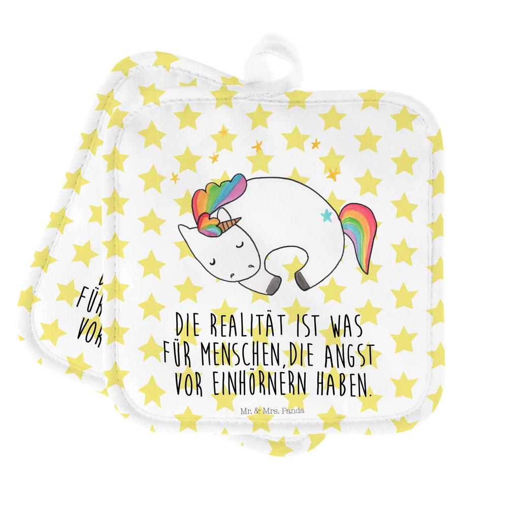 2-elementowy zestaw podkładek pod garnki Jednorożec noc Topfuntersetzer, topfhalter, 2er Set Topflappen, Topflappen 2er Set, Topflappenset, Topfhandschuhe, Topflappen Set, Topflappen, Einhörner, Einhorn Deko, Unicorn, Einhorn, Geschenk, Traum, Träume, Menschen, Ruhe, Freundin, Realität