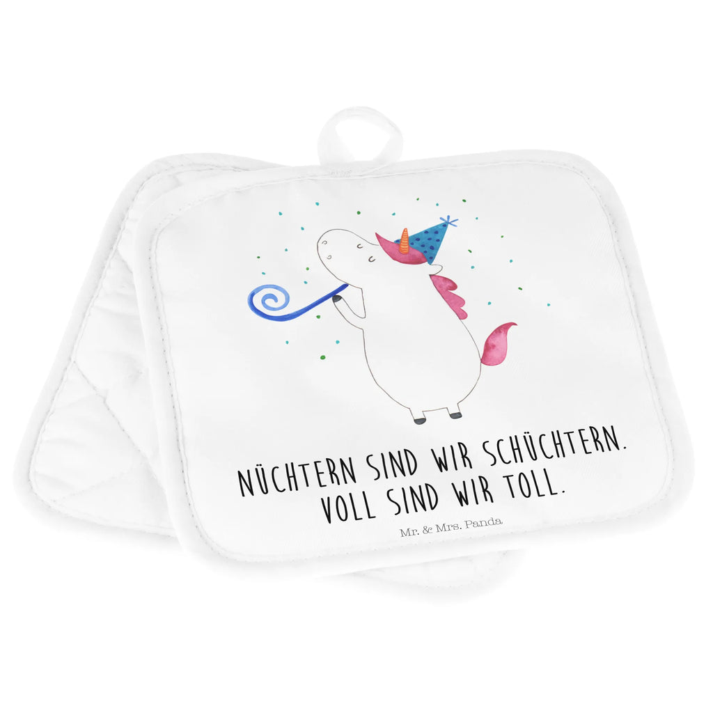 2-elementowy zestaw podkładek pod garnki Jednorożec Impreza Topfhandschuhe, Topflappen 2er Set, Topflappen, topfhalter, Topfuntersetzer, 2er Set Topflappen, Topflappenset, Topflappen Set, Einhörner, Einhorn Deko, Unicorn, Einhorn, Geburtstag, Party, Disco, Konfetti, Glitzer, Alkohol, Feier, Club, Fest