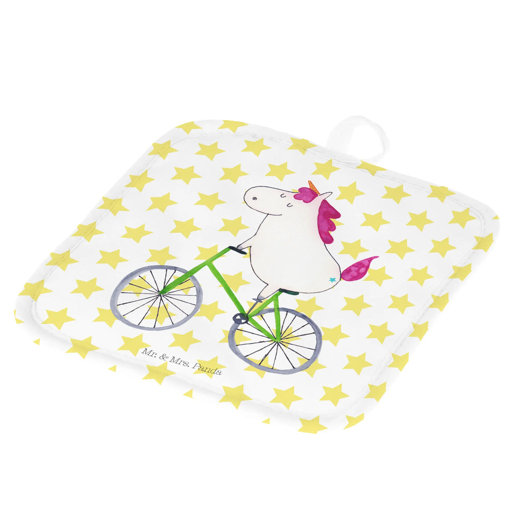 2-elementowy zestaw podkładek pod garnki Jednorożec Rowerzysta Jednorożec, jednorożce, dekoracje jednorożca, jednorożec