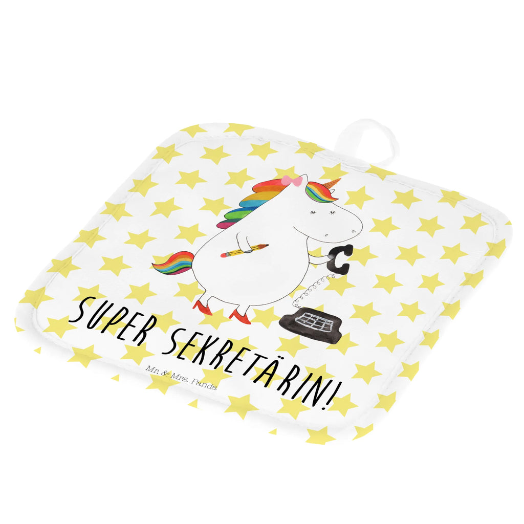 2-elementowy zestaw podkładek pod garnki Jednorożec sekretarka Topflappen 2er Set, Topfuntersetzer, Topflappen, Topflappen Set, 2er Set Topflappen, Topflappenset, topfhalter, Topfhandschuhe, Einhörner, Einhorn Deko, Unicorn, Einhorn, Bürohilfe, Steuerbüro, Rechtsanwaltsgehilfin, Steuerkanzlei, Rechtsanwältin, Bürokraft, Büro, Sekretärin