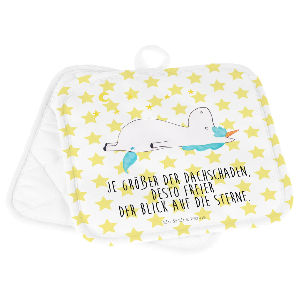 2er Set Topflappen  Einhorn Sternenhimmel Topflappen 2er Set, Topflappen Set, Topflappenset, Topflappen, topfhalter, Topfuntersetzer, 2er Set Topflappen, Topfhandschuhe, Einhörner, Einhorn Deko, Unicorn, Einhorn, Sterne, Sternenhimmel, Verrückt, Dachschaden