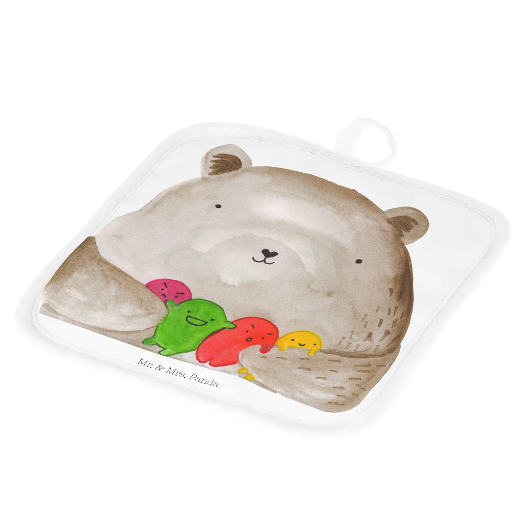 Pot holder bear Feeling potholders, oven cloth set, oven mitts, cooking, baking, oven glove, set, gloves, kitchen, bear, teddy, teddy bear, cuddly toy, Bear, Madness