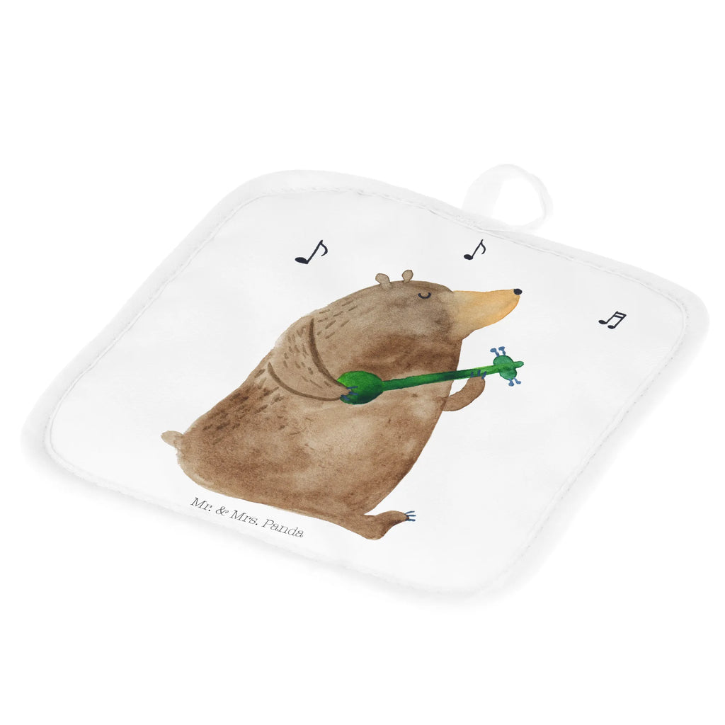 Pot holder bear guitar Topfuntersetzer, Topfhandschuhe, topfhalter, Topflappen 2er Set, 2er Set Topflappen, Topflappenset, Topflappen, Topflappen Set, Bär, Teddy, Teddybär