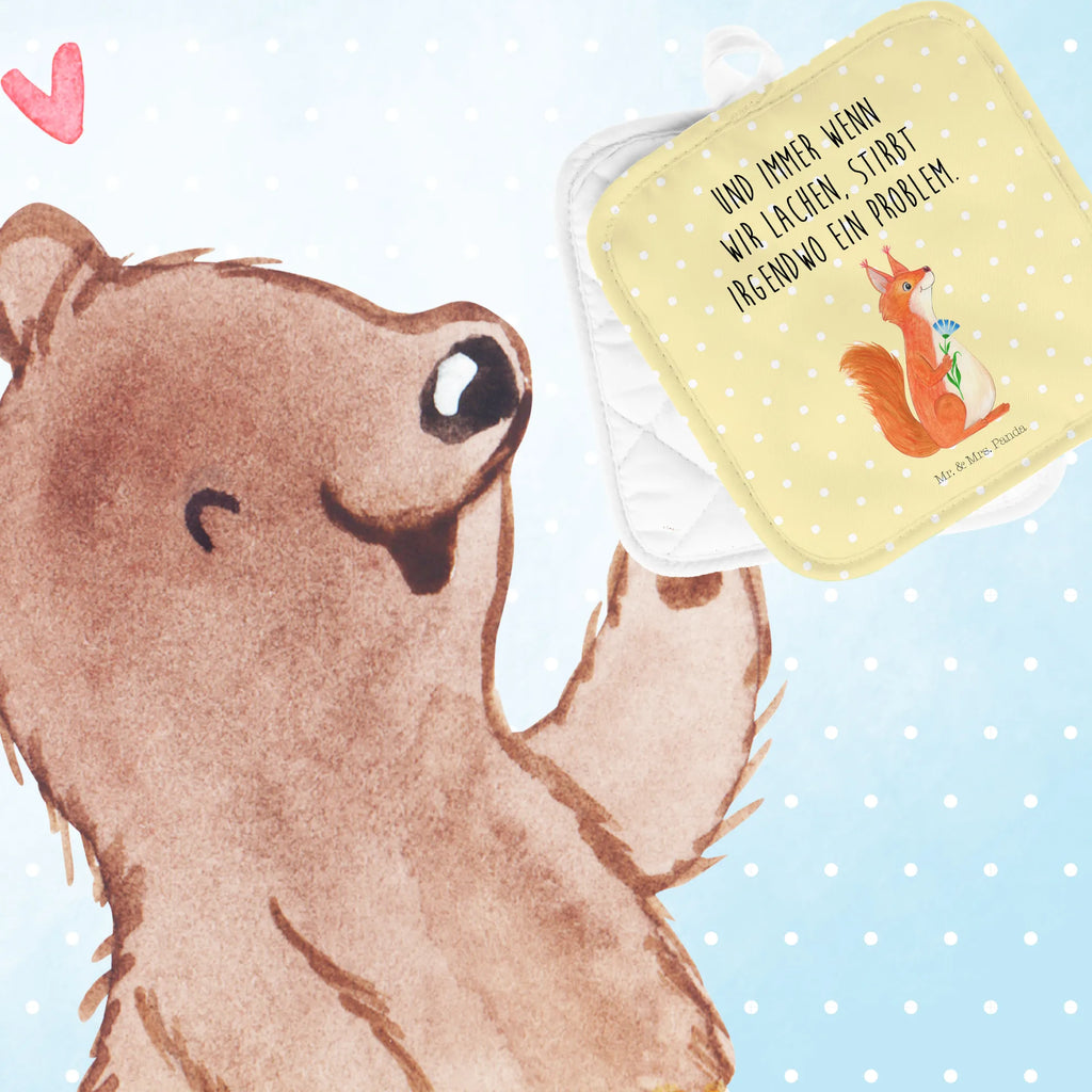 Pot holder Squirrel flower Ofenhandschuh, Topflappen Set, Ofenhandschuhe, Topflappen, Topfhandschuh, Topflappen lustig, Topfhandschuhe, Topflappenset, Topfuntersetzer, Topflappen mit Spruch, Schöne Topflappen, Topflappen 2er Set, Tiermotive, Gute Laune, lustige Sprüche, Tiere, Eichhörnchen, Motivation Sprüche, Motivation Bilder, Spruch positiv, Spaß, Eichhorn, Lachen, glücklich Spruch, Spruch Deko