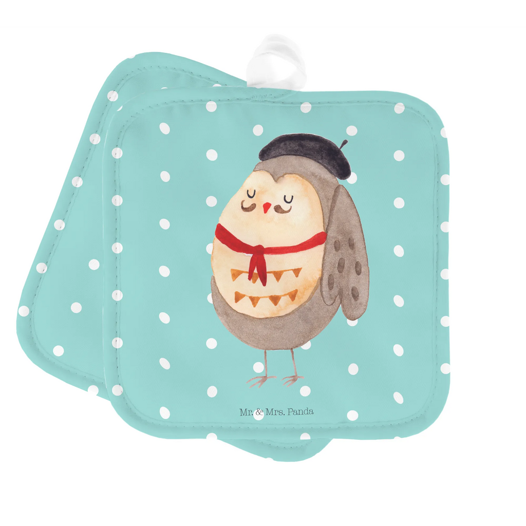 2er Set Topflappen  Eule Frankreich Topflappenset, Topflappen, Topflappen mit Spruch, Topflappen lustig, Schöne Topflappen, Topfhandschuh, Ofenhandschuh, Topflappen Set, Topflappen 2er Set, Ofenhandschuhe, Topfhandschuhe, Topfuntersetzer, Eule, Owl, das Leben ist schön, Spruch Französisch, Eule Deko, Spruch schön, Frankreich, hibou, La vie est belle, Eulen