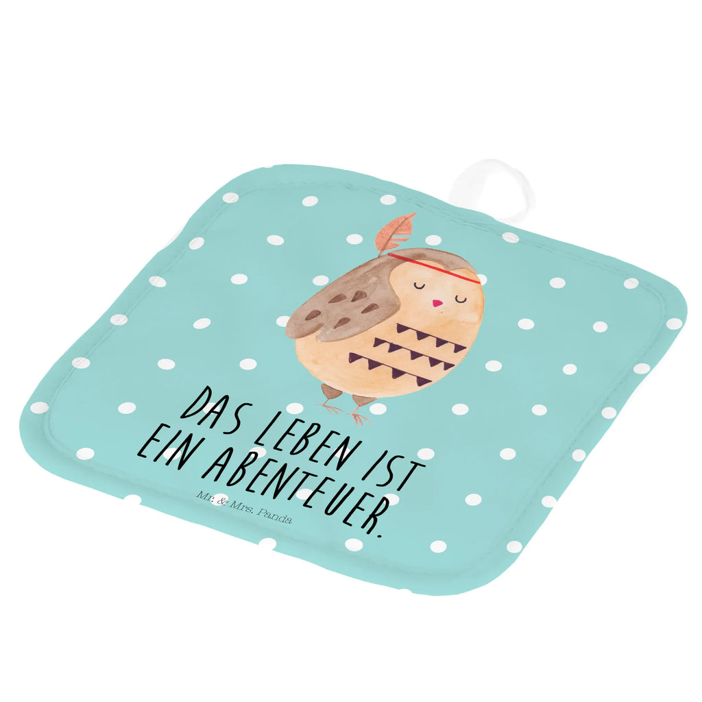 2er Set Topflappen  Eule Federschmuck 2er Set Topflappen, Topfuntersetzer, Topflappen 2er Set, topfhalter, Topfhandschuhe, Topflappenset, Topflappen Set, Topflappen, Eule, Eule Deko, Federschmuck, Dekoration, Reisespruch, Das Leben Ist Ein Abenteuer, Owl