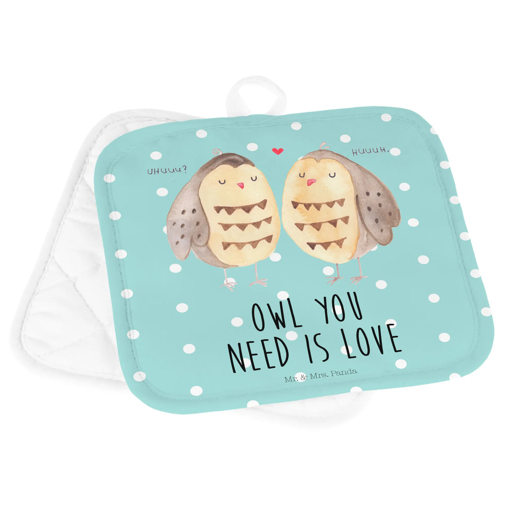 Pot holder owls Love Topflappenset, Topflappen Set, Topfuntersetzer, Topfhandschuh, Topflappen lustig, Topflappen 2er Set, Ofenhandschuh, Ofenhandschuhe, Topflappen, Topfhandschuhe, Topflappen mit Spruch, Schöne Topflappen, Eule, Liebe Spruch, Hochzeit Spruch, Liebe, Eule Deko, Freundin Geschenk, Freund, All you need is love, Owl, Wortspiel lustig